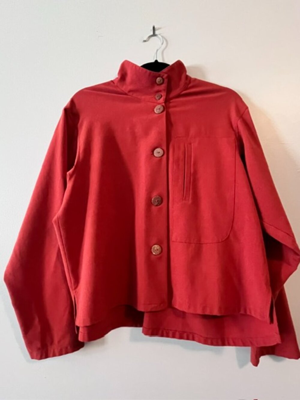 Vintage Haggerty ArtWear Orange Long Sleeve Shirt